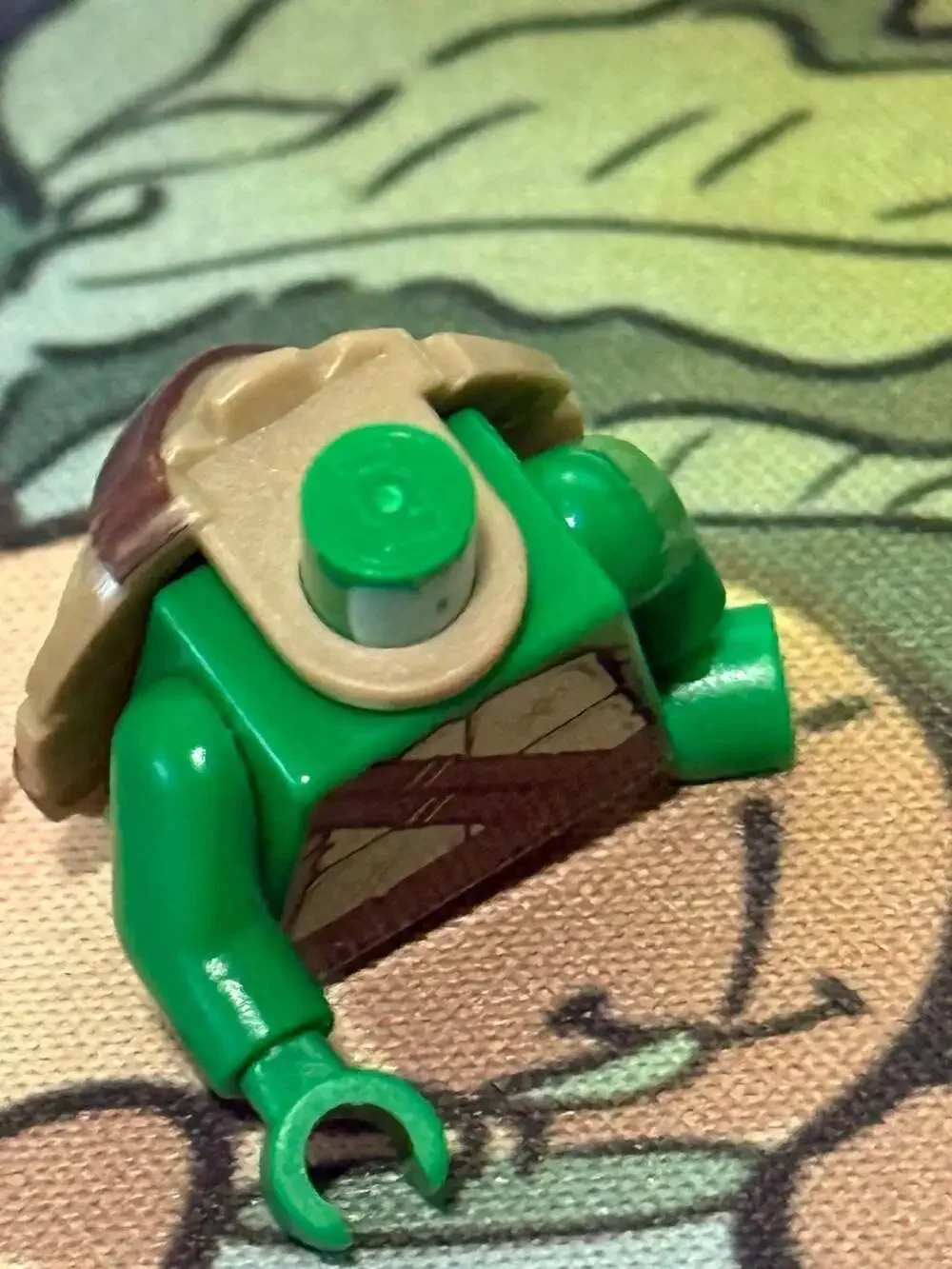LEGO Teenage Mutant Ninja Turtles Leonardo Minifigure Gritted Teeth